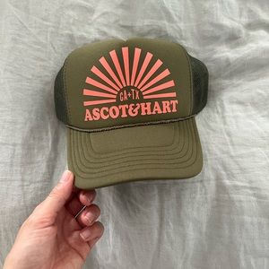 Ascot and Hart trucker hat
